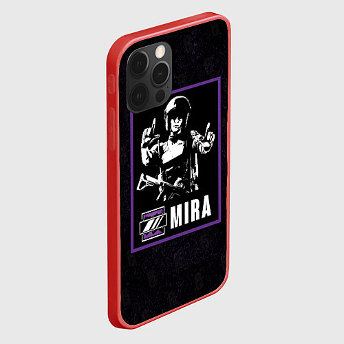 Чехол iPhone 12 Pro Mira / 3D-Красный – фото 2