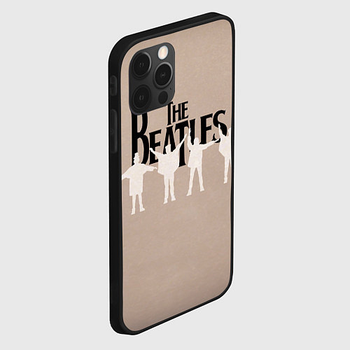 Чехол iPhone 12 Pro The Beatles / 3D-Черный – фото 2