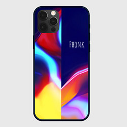 Чехол для iPhone 12 Pro Phonk Neon, цвет: 3D-черный