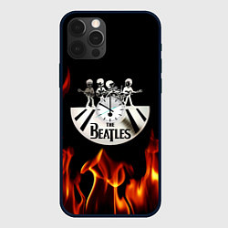 Чехол для iPhone 12 Pro The Beatles, цвет: 3D-черный