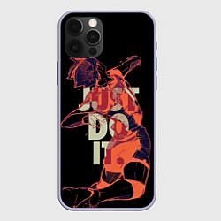 Чехол для iPhone 12 Pro Hinata Haikyuu just do it, цвет: 3D-светло-сиреневый