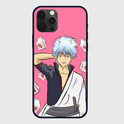 Чехол для iPhone 12 Pro Gintama Гинтама, цвет: 3D-черный