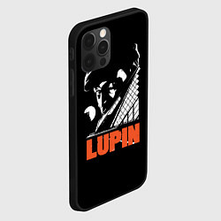 Чехол для iPhone 12 Pro Lupin - Сериал Люпен, цвет: 3D-черный — фото 2