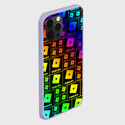 Чехол для iPhone 12 Pro ROBLOX, цвет: 3D-светло-сиреневый — фото 2