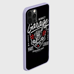 Чехол для iPhone 12 Pro Gas Monkey Garage, цвет: 3D-светло-сиреневый — фото 2