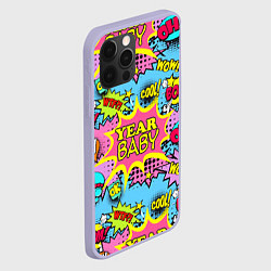 Чехол для iPhone 12 Pro Year baby Pop art print, цвет: 3D-светло-сиреневый — фото 2