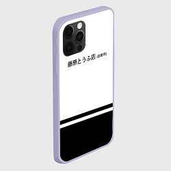 Чехол для iPhone 12 Pro Хачироку AE 86, цвет: 3D-светло-сиреневый — фото 2