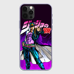 Чехол для iPhone 12 Pro JOJOS BIZARRE ADVENTURE, цвет: 3D-светло-сиреневый