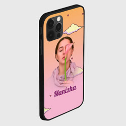 Чехол для iPhone 12 Pro Манижа Manizha, цвет: 3D-черный — фото 2