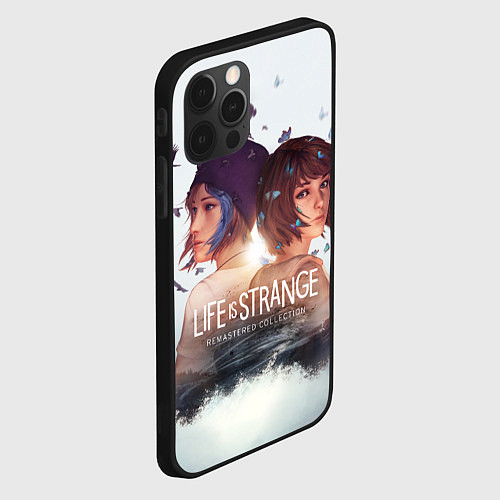 Чехол iPhone 12 Pro Life is strange Remaster / 3D-Черный – фото 2