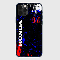 Чехол для iPhone 12 Pro HONDA, цвет: 3D-черный