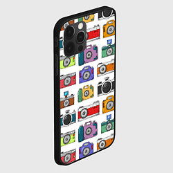Чехол для iPhone 12 Pro Фотоаппараты, цвет: 3D-черный — фото 2