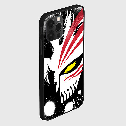 Чехол iPhone 12 Pro БЛИЧ МАСКА ИЧИГО ПУСТОГО / 3D-Черный – фото 2