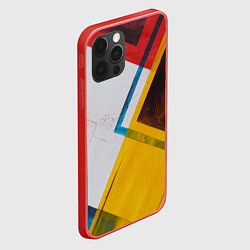 Чехол для iPhone 12 Pro KVADRO, цвет: 3D-красный — фото 2