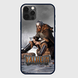 Чехол для iPhone 12 Pro Valheim Викинг, цвет: 3D-черный