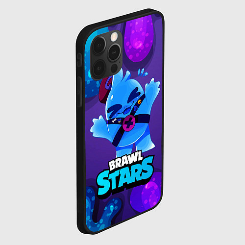 Чехол iPhone 12 Pro Сквик Squeak Brawl Stars / 3D-Черный – фото 2