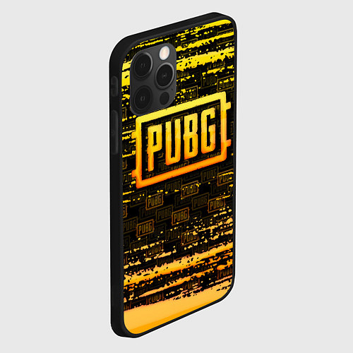 Чехол iPhone 12 Pro PUBG ПАБГ / 3D-Черный – фото 2