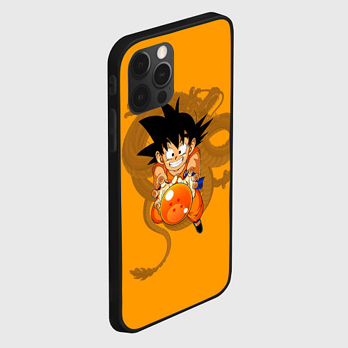 Чехол iPhone 12 Pro Kid Goku / 3D-Черный – фото 2