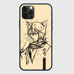 Чехол для iPhone 12 Pro Kitsune Tomoe, цвет: 3D-черный