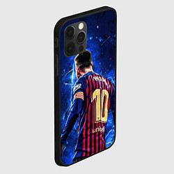 Чехол для iPhone 12 Pro Leo Messi Лео Месси 10, цвет: 3D-черный — фото 2