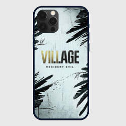 Чехол для iPhone 12 Pro Resident Evil Village Crow, цвет: 3D-черный