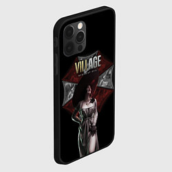Чехол для iPhone 12 Pro Resident Evil Lady Dimitrescu, цвет: 3D-черный — фото 2