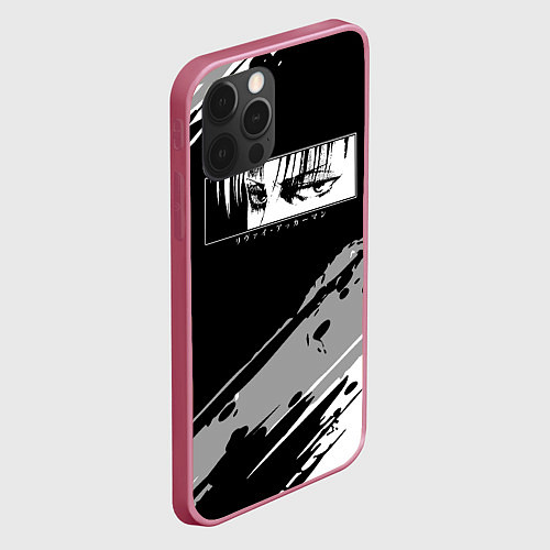 Чехол iPhone 12 Pro LEVIS SAD EYES / 3D-Малиновый – фото 2