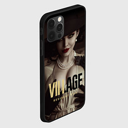 Чехол для iPhone 12 Pro Resident Evil Village Димитреску фан-косплей, цвет: 3D-черный — фото 2