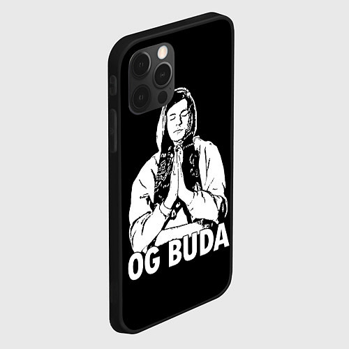 Чехол iPhone 12 Pro OG Buda / 3D-Черный – фото 2