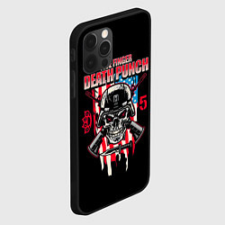 Чехол для iPhone 12 Pro 5FDP Five Finger Death Punch, цвет: 3D-черный — фото 2