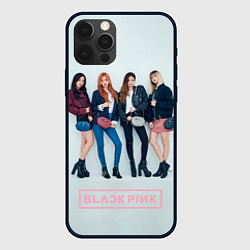 Чехол для iPhone 12 Pro Blackpink Squad, цвет: 3D-черный