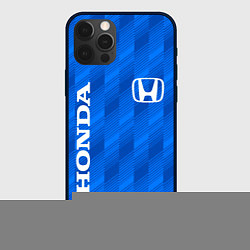 Чехол для iPhone 12 Pro HONDA BLUE ХОНДА СИНИЙ, цвет: 3D-черный