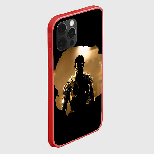 Чехол iPhone 12 Pro Взгляд Адама / 3D-Красный – фото 2