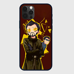 Чехол для iPhone 12 Pro Anime Adam Jensen, цвет: 3D-черный