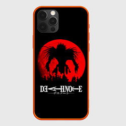 Чехол для iPhone 12 Pro Death Note Рюк в ночи, цвет: 3D-красный