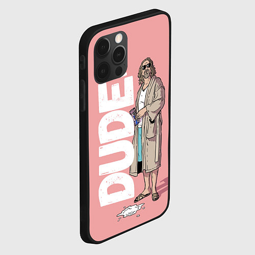 Чехол iPhone 12 Pro The Real Dude / 3D-Черный – фото 2