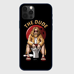 Чехол для iPhone 12 Pro THE DUDE Big Lebowski, цвет: 3D-черный