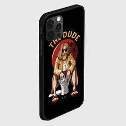 Чехол для iPhone 12 Pro THE DUDE Big Lebowski, цвет: 3D-черный — фото 2