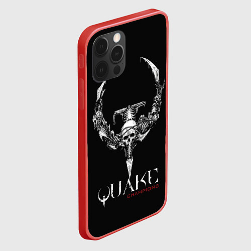 Чехол iPhone 12 Pro Квэйк / 3D-Красный – фото 2