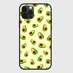 Чехол для iPhone 12 Pro Авокадо Avocado, цвет: 3D-черный