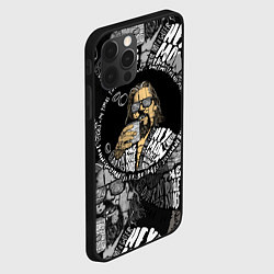 Чехол для iPhone 12 Pro The Big Lebowski, цвет: 3D-черный — фото 2