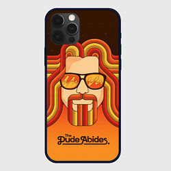 Чехол для iPhone 12 Pro The Dude Abides, цвет: 3D-черный