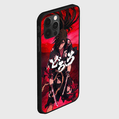 Чехол iPhone 12 Pro Dororo Poster Дороро Постер Z / 3D-Черный – фото 2