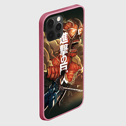 Чехол для iPhone 12 Pro Shingeki No Kyojin Леви Аккерман, цвет: 3D-малиновый — фото 2