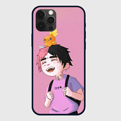 Чехол для iPhone 12 Pro Young Lil Peep, цвет: 3D-черный