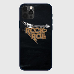 Чехол для iPhone 12 Pro Rock n Roll Гитара, цвет: 3D-черный