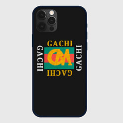 Чехол для iPhone 12 Pro ГачиМучи, цвет: 3D-черный