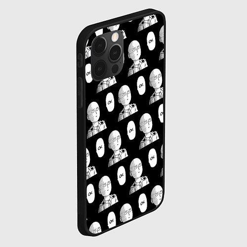 Чехол iPhone 12 Pro ONE-PUNCH MAN ВАН ПАНЧ МАН Z / 3D-Черный – фото 2
