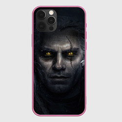 Чехол для iPhone 12 Pro THE WITCHER ГЕРАЛЬТ GERALT, цвет: 3D-малиновый