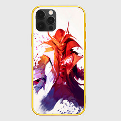 Чехол для iPhone 12 Pro Color stranger, цвет: 3D-желтый